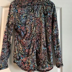 Snoskins fitted multi color blouse